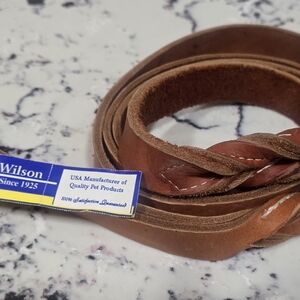 Wilson Brown Leather Lead